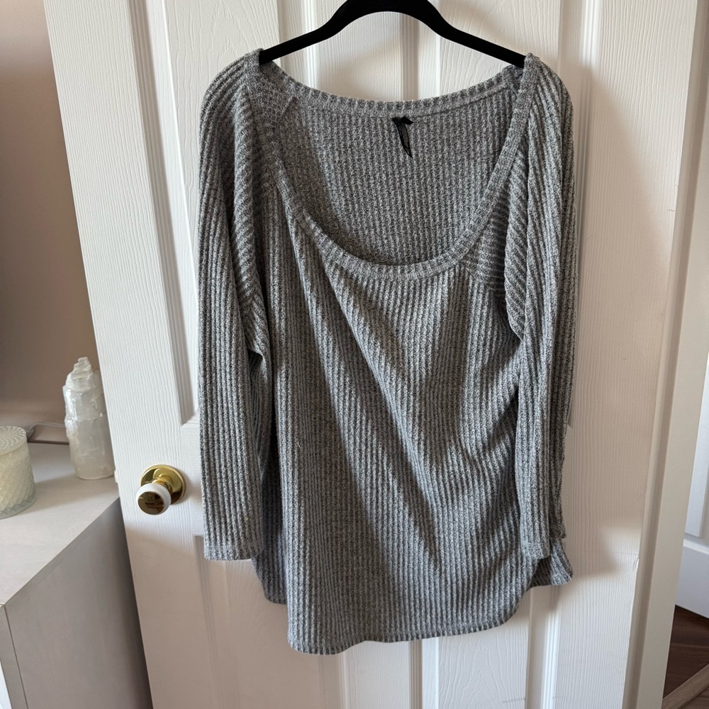Torrid Heather Gray Knit Top